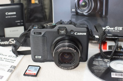 Canon powershot g15 1mp - g15, 12.1mp