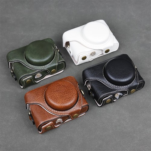 Leather camera bag half - leather,