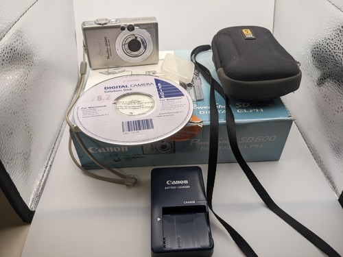 Canon powershot sd600 - canon, 6mp