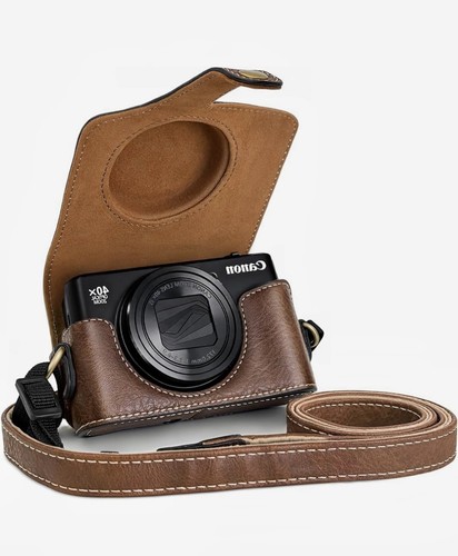Brown leather protective - brown, pu