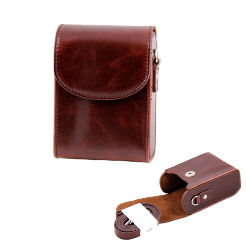 Leather camera case - camera, for
